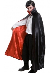 Deluxe Black Vampire Cape - Adult Halloween Costume Capes